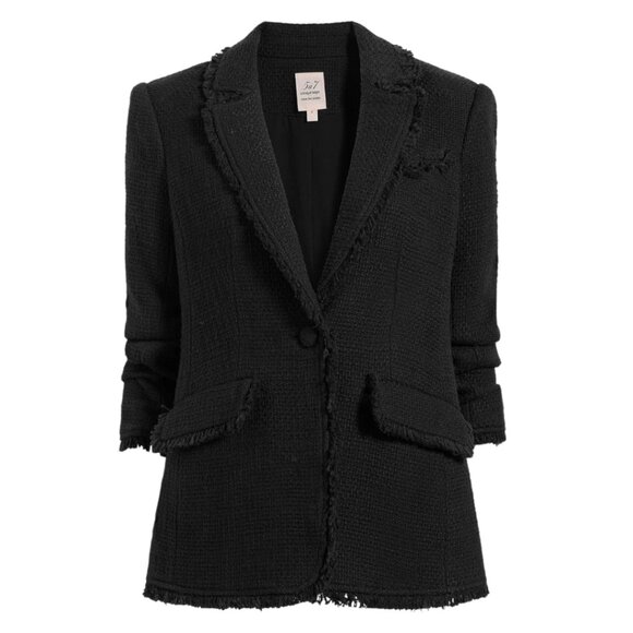 cinq a sept Jackets & Blazers - Cinq a Sept black boucle Khloe style blazer. Size 8.